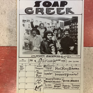 Soap Creek Saloon January Calendar - 1978 (Poster)