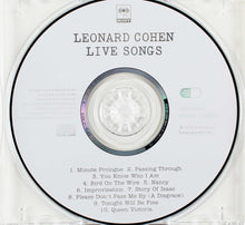 Load image into Gallery viewer, Leonard Cohen : Live Songs (CD, Album, RE)
