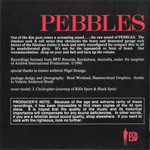Load image into Gallery viewer, Various : Pebbles Vol. 3 (CD, Comp, Unofficial)
