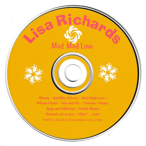 Lisa Richards (5) : Mad Mad Love (CD, Album)
