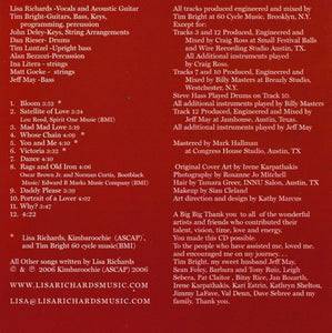 Lisa Richards (5) : Mad Mad Love (CD, Album)