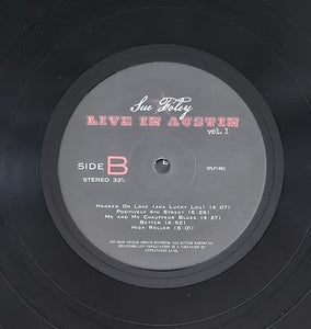 Sue Foley : Live In Austin - Volume 1 (LP, Album)