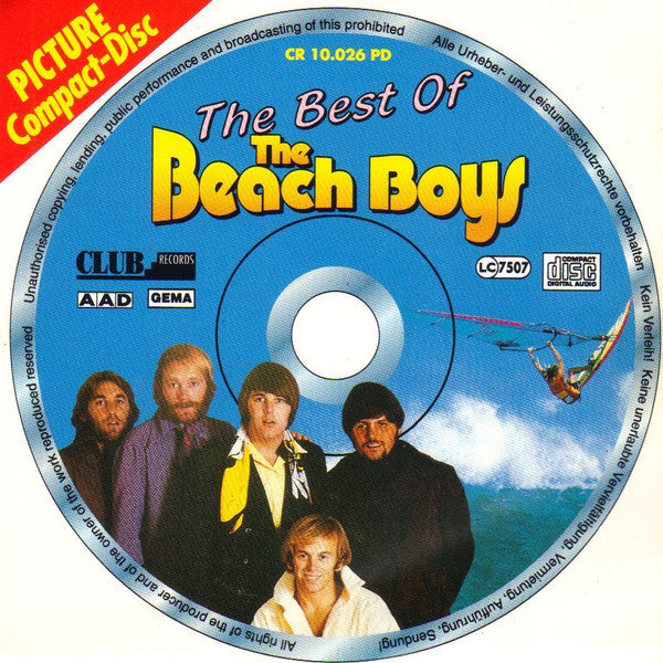 The Beach Boys : The Best Of The Beach Boys (CD, Comp, Mono, Pic)