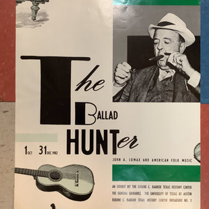 The Ballad Hunter: John A. Lomax and American Folk Music - 1982 (Poster)