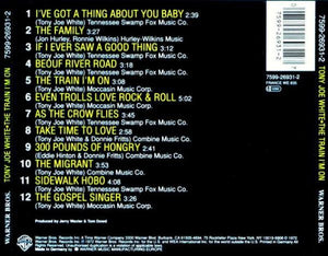 Tony Joe White : The Train I'm On (CD, Album, RE)