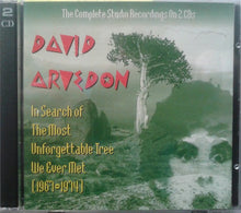 Load image into Gallery viewer, David Arvedon : In Search Of The Most Unforgettable Tree We Ever Met (1967-1974) (2xCD, Comp, RE)
