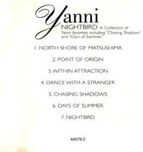 Load image into Gallery viewer, Yanni (2) : Nightbird (CD, Comp)
