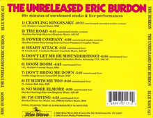 Load image into Gallery viewer, Eric Burdon : The Unreleased Eric Burdon (CD, Album)

