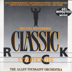 The Allen Toussaint Orchestra : Classic Rock Symphonies (CD, Album)