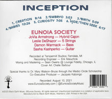 Load image into Gallery viewer, JoVia Armstrong* &amp; Eunoia Society : Inception (CD, Album)
