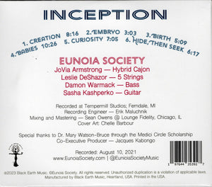 JoVia Armstrong* & Eunoia Society : Inception (CD, Album)