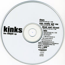 Load image into Gallery viewer, Kinks* : The Days EP (CD, EP)

