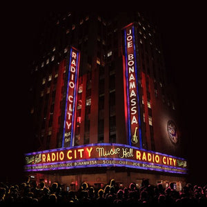 the album cover for Joe Bonamassa - Live At Radio City Music Hall [CD/BR]