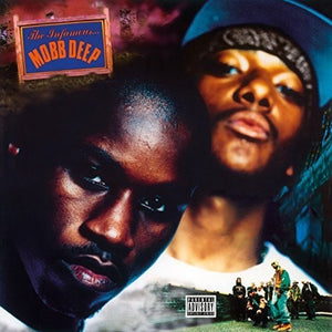 the album cover for Mobb Deep - Infamous