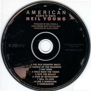 Neil Young : American Stars 'N Bars (HDCD, Album, RE, RM)