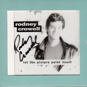 Rodney Crowell : Let The Picture Paint Itself (CD, Advance, Album, Promo, dig)