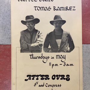 Dan Del Santo and Tomas Ramirez at After Ours (Poster)