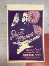 Load image into Gallery viewer, Dave Mason at Armadillo World Headquarters - 1977 (Poster)
