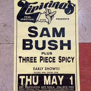 Sam Bush at Tipitina's - 2008 (Poster)