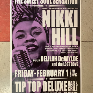 Nikki Hill at Tip Top Deluxe Bar & Grill - 2013 (Poster)