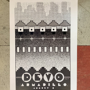 Devo at Armadillo World Headquarters - 1980 (Poster)