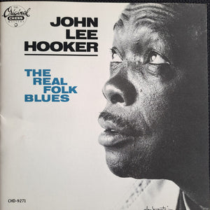 John Lee Hooker : The Real Folk Blues (CD, Album, RE)