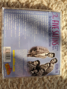 The Five Satins : The Original Master Tapes Collection-Vol. 1 (CD, Mono)