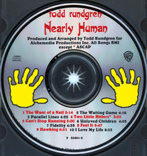 Load image into Gallery viewer, Todd Rundgren : Nearly Human (CD, Album)
