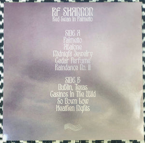 RF Shannon : Red Swan in Palmetto (LP, Ltd, Aba)