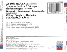 Load image into Gallery viewer, Bruckner*, Sir Georg Solti*, Chicago Symphony Orchestra : Symphony No. 4 Romantic · Romantique · Romantische (CD, Album)
