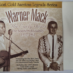 Warner Mack : The Early Years: Southern Rockabilly 1957-1962 (CD, Comp)