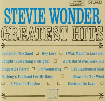 Stevie Wonder : Stevie Wonder's Greatest Hits (CD, Comp, RE)