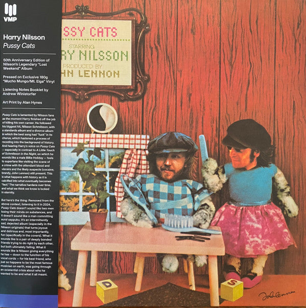 Harry Nilsson : Pussy Cats (LP, Album, Club, RE, Blu)