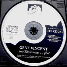 Load image into Gallery viewer, Gene Vincent : Into The Seventies...Plus (CD, Comp, MPO)
