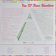 Load image into Gallery viewer, The 13th Floor Elevators* : The Psychedelic Sounds Of The 13th Floor Elevators (LP, Album, Mono, RE, RM, Hal)
