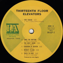 Load image into Gallery viewer, The 13th Floor Elevators* : The Psychedelic Sounds Of The 13th Floor Elevators (LP, Album, Mono, RE, RM, Hal)
