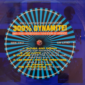 Various : 300% Dynamite! (2xLP, RSD, Comp, Blu)