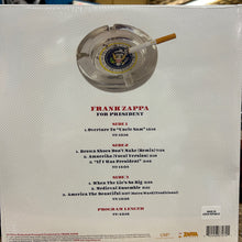 Load image into Gallery viewer, Frank Zappa : Frank Zappa For President (LP, Red + LP, S/Sided, Etch, Red + Album, RSD, Ltd)
