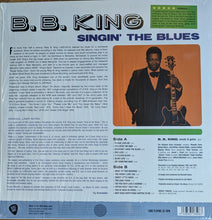 Load image into Gallery viewer, B.B. King : Singin&#39; The Blues (LP)
