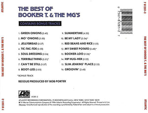 Booker T & The MG's : The Best Of Booker T & The MG's (CD, Comp)