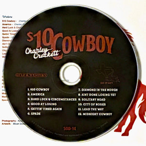 Charley Crockett : $10 Cowboy (CD, Album)