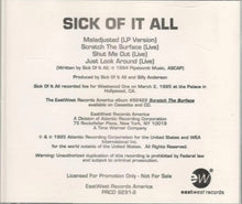 Load image into Gallery viewer, Sick Of It All : Maladjusted (CD, Promo)
