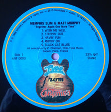 Load image into Gallery viewer, Memphis Slim And Matt Murphy : Together Again One More Time (LP, Album)
