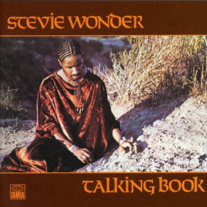 the album cover for Stevie Wonder - Talking Book
