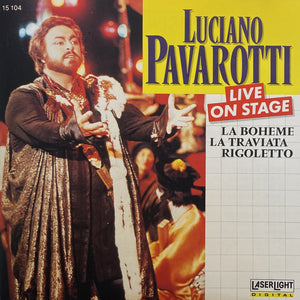 Luciano Pavarotti : Live On Stage (CD, Comp)