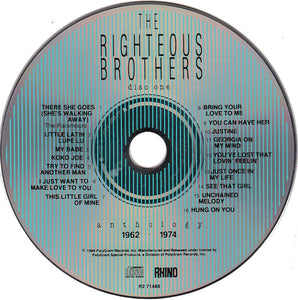 The Righteous Brothers : Anthology (1962-1974) (2xCD, Comp, RP)