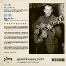 Load image into Gallery viewer, Carl Perkins : Honey Don't ( Live'56 ) / Eternal Stay ( '63 Demo )  (7", Single)

