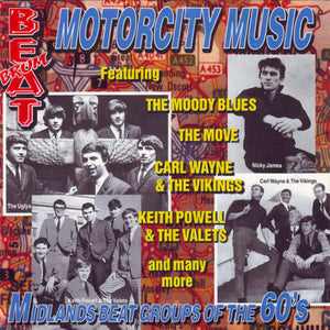 Various : Brum Beat - Motorcity Music - Midlands Beat Groups Of The 60's (CD, Comp)