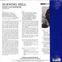 Load image into Gallery viewer, John Lee Hooker : Burning Hell (LP, Album, RE, 180)
