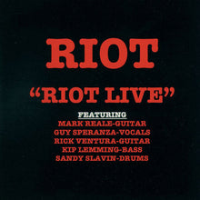 Load image into Gallery viewer, Riot (4) : Riot Live (CD, Album, RE)
